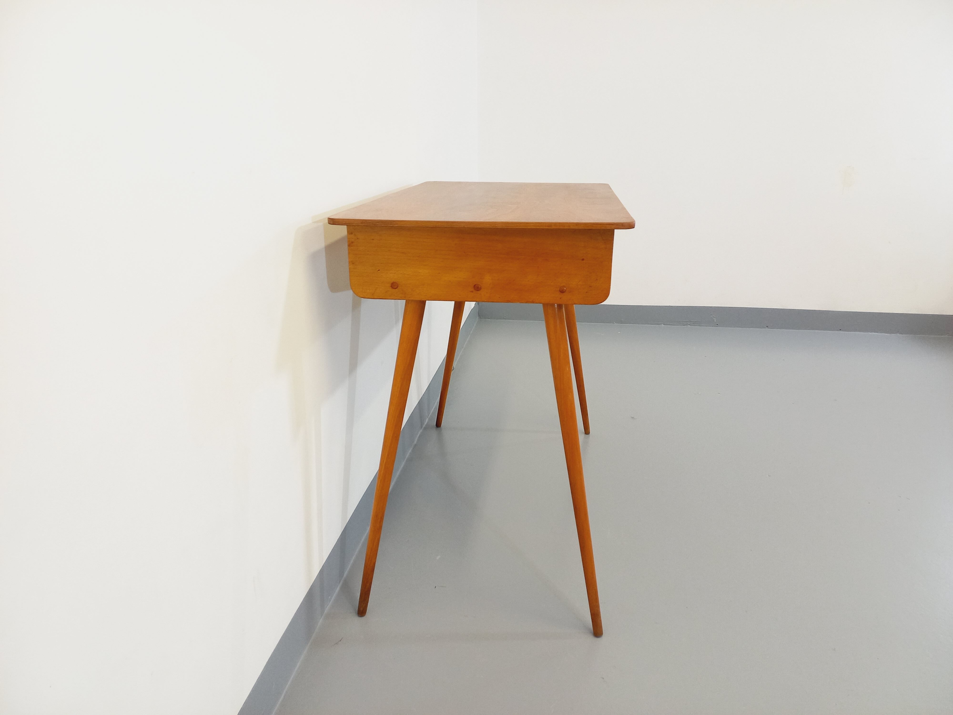 Vintage Baumann wooden desk from the 50s