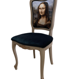 Chaise style louis XV