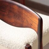 Set of 4 Scandinavian rosewood chairs – Otto Møller style | Vintage