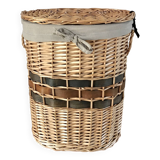 wicker / rattan basket 1970