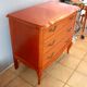 Commode varnished louis XV style curved feet