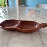 Scandinavian style wooden bowl