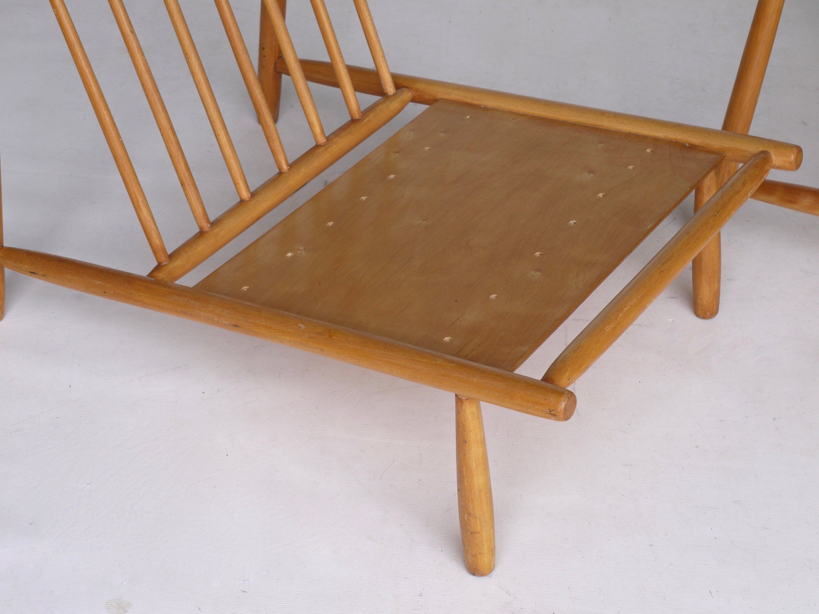 Mid-century domus lounge chairs by alf svensson for dux, 1950s, set of 2