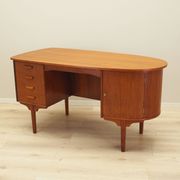 Teak desk, Danish design, 1970s, designer: H.P. Hansen, manufacturer: Rande