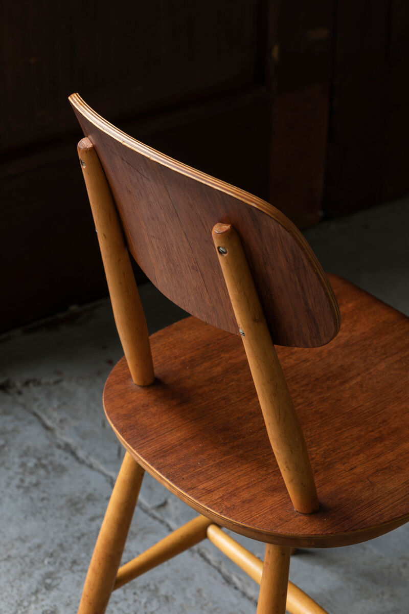 Set de 4 chaises de salle à manger par Martinsson & Axelsson pour Nässjö Stolfabrik, Suède, années 1960