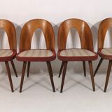 Set of 4 dining chairs by Antonín Šuman, 1960s