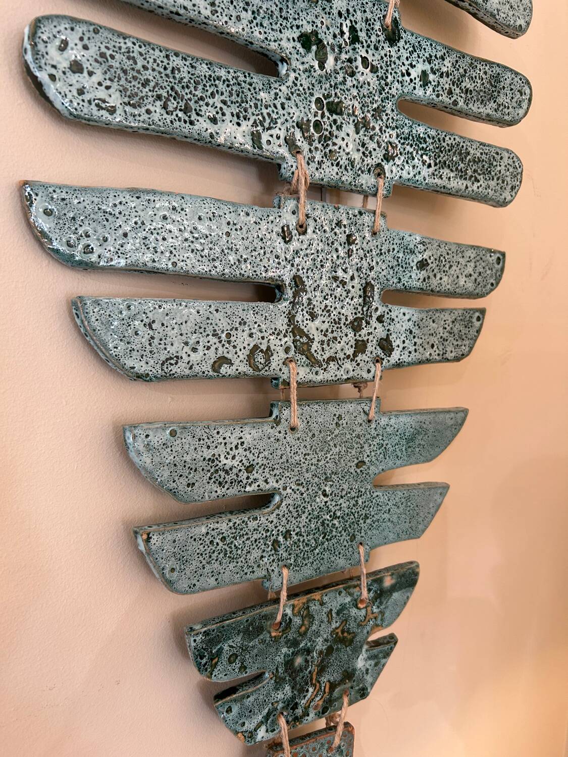 Hanging ceramic fish