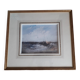 Tableau ancien représentant une marine