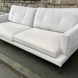 Sofa, sofa, "essentiel 154", 2 seater, VIP beige by Sergio Bicego, SABA,