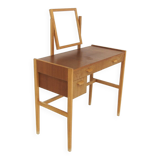 Scandinavian dressing table in teak and oak, Sweden, 1960