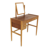 Scandinavian dressing table in teak and oak, Sweden, 1960