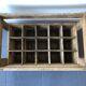 Wooden case for bottles
