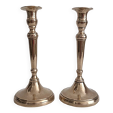 Antique candlesticks candlesticks baluster in brass copper
