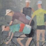 Alexandre Rochat oil on canvas