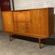 Vintage Scandinavian teak enfilade Clausen & son