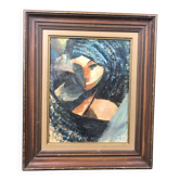 Gabriel Laurin d'Aix (1901-1973) attributed to - Oil on panel cubist