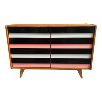 Czech sideboard in Pink model U450 1960s