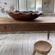XL thuja root wooden dish