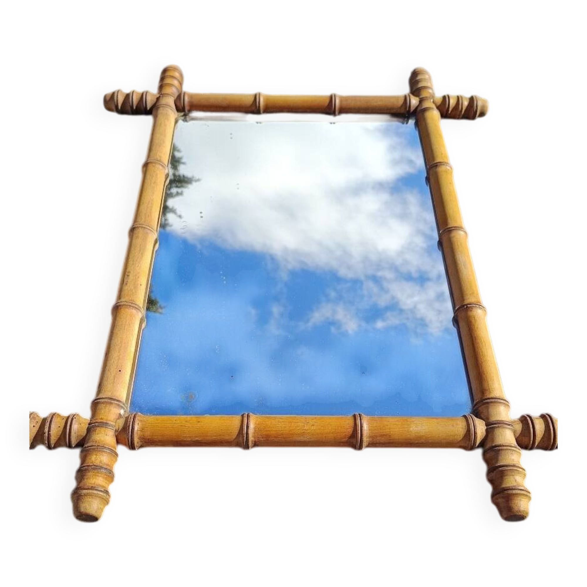 Bamboo mirror