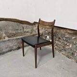 6 Scandinavian style teak chairs 1960