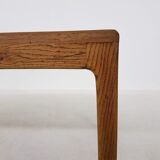 Scandinavian modern oak coffee table