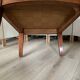 Fauteuil de style Empire en bois et tissu vert