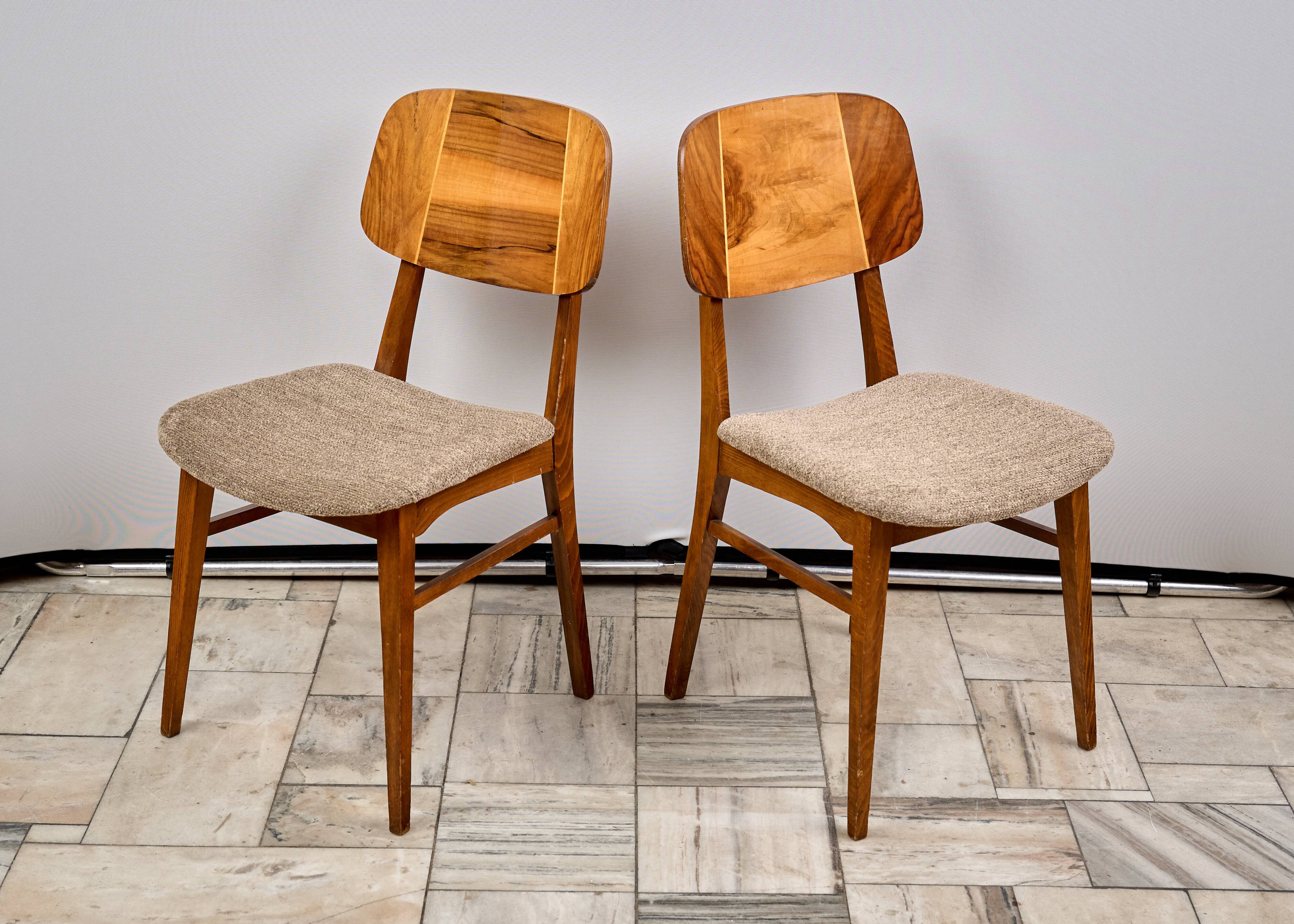 Set of two Vintage Bilea Chairs, 1970s, Romania