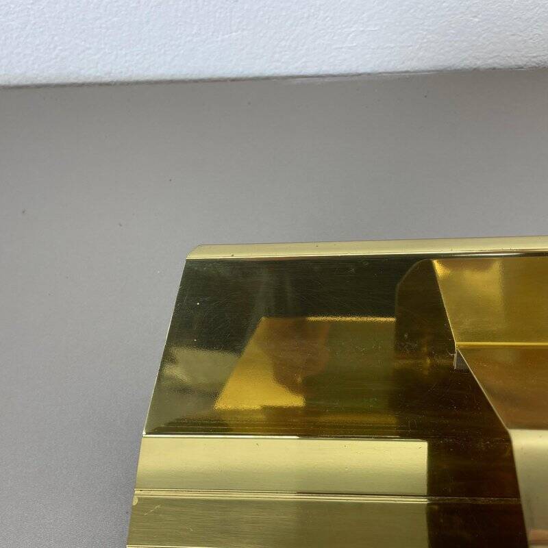 Grande applique en laiton par Vereinigte Werkstätten, 1980