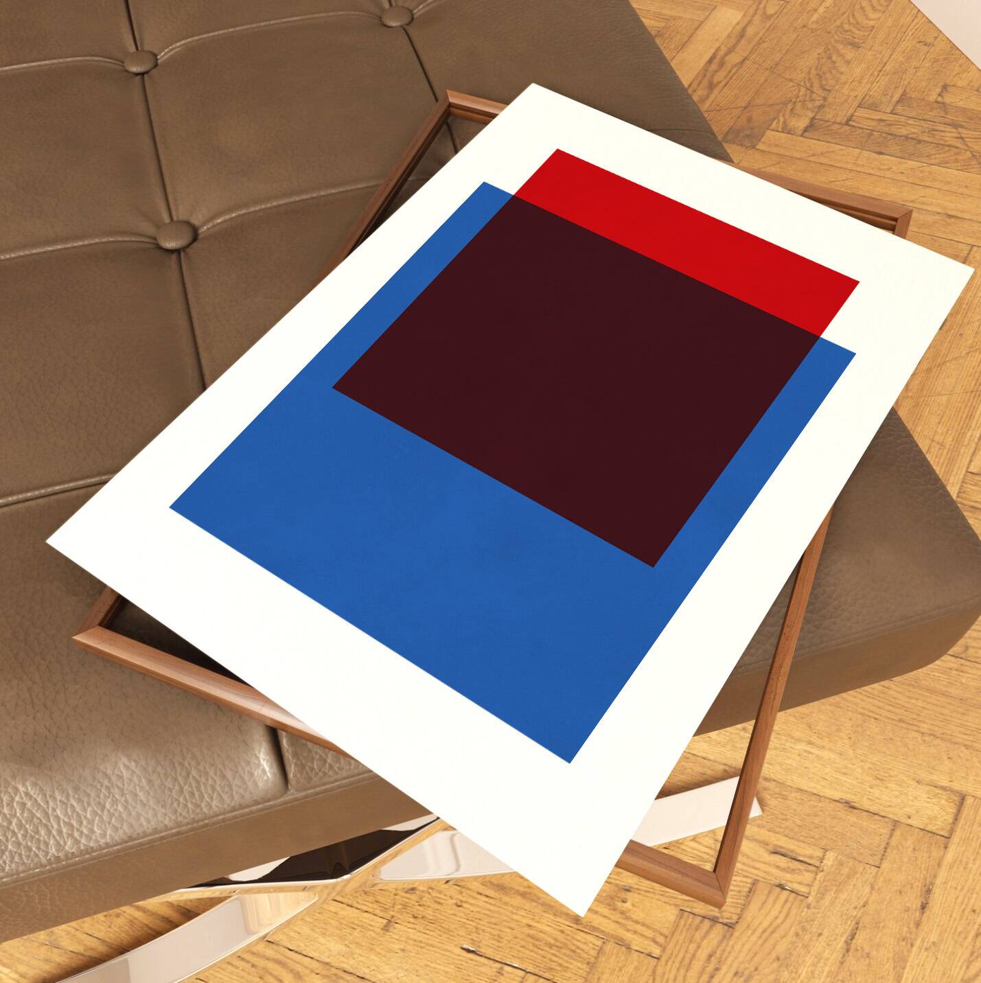 Peinture faite à la main 29,7x42cm