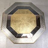 Vintage coffee table by Rodolfo Dubarry, 1970s