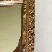 Ancien miroir doré début XXEME