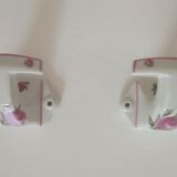 Pair of coat hooks old brothers Chapus limoges