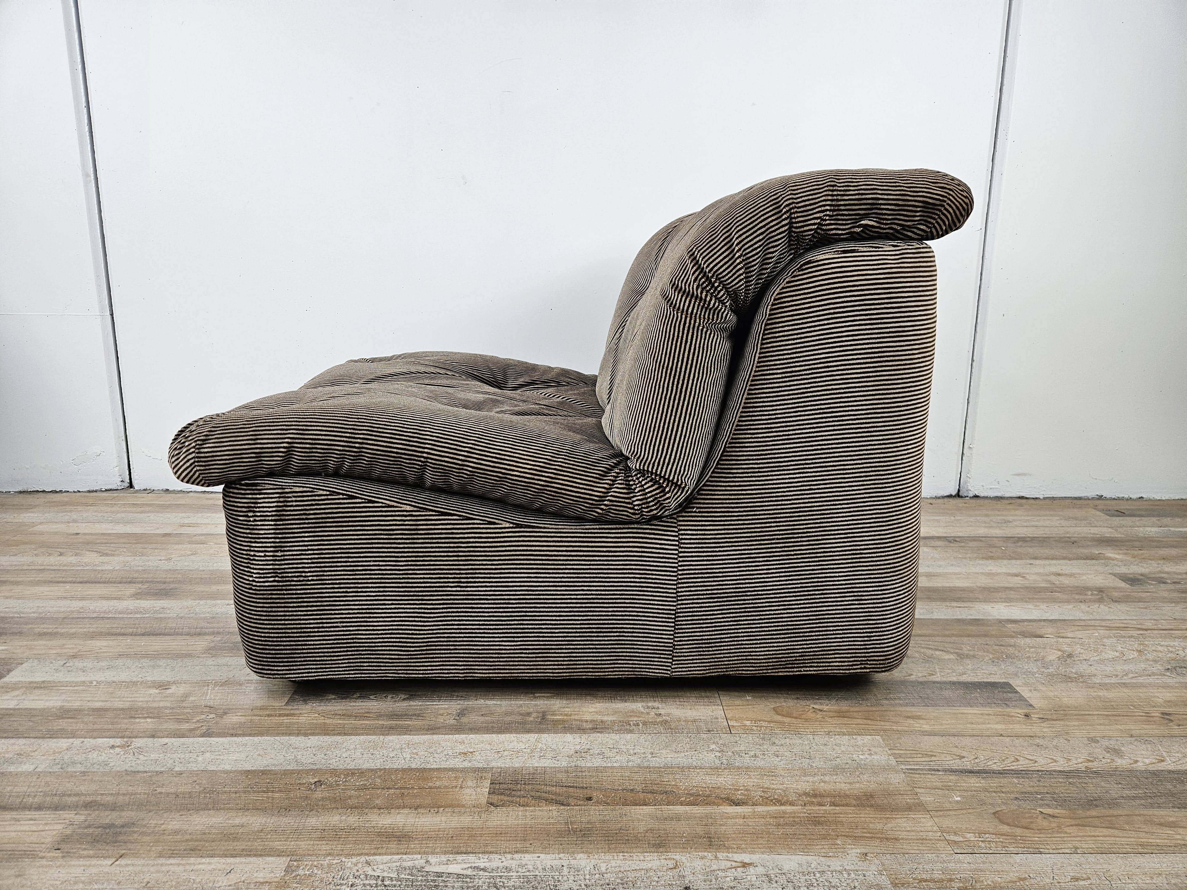Fauteuil italien vintage des années 70