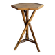 Vintage bamboo side table – Riviera spirit