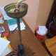 Vintage wooden pendant light
