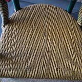 Paire de fauteuils en rotin