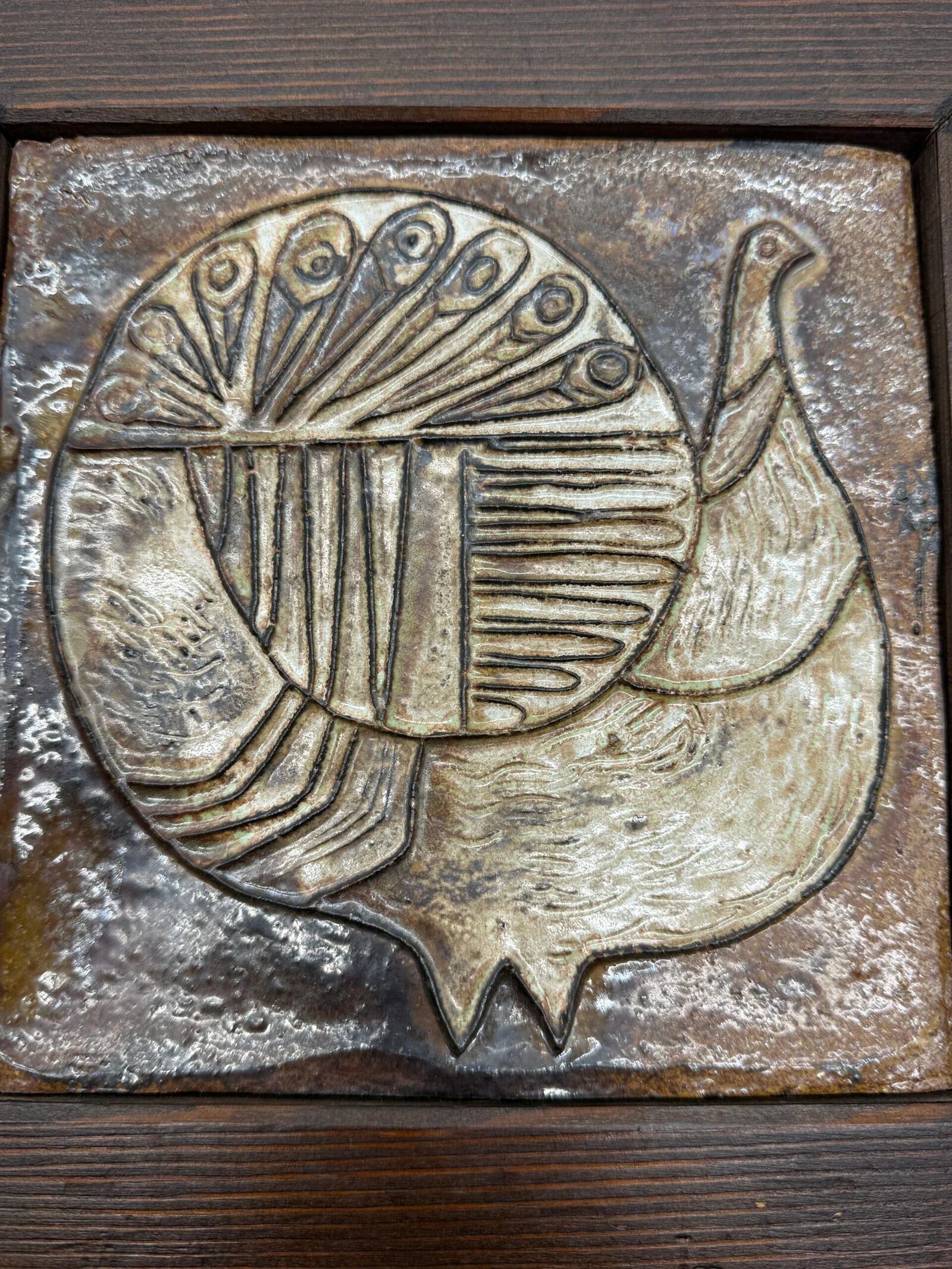 Wall ceramic "The Cyclades" by Roland Zobel – 1960s