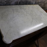 Former secretary on marble