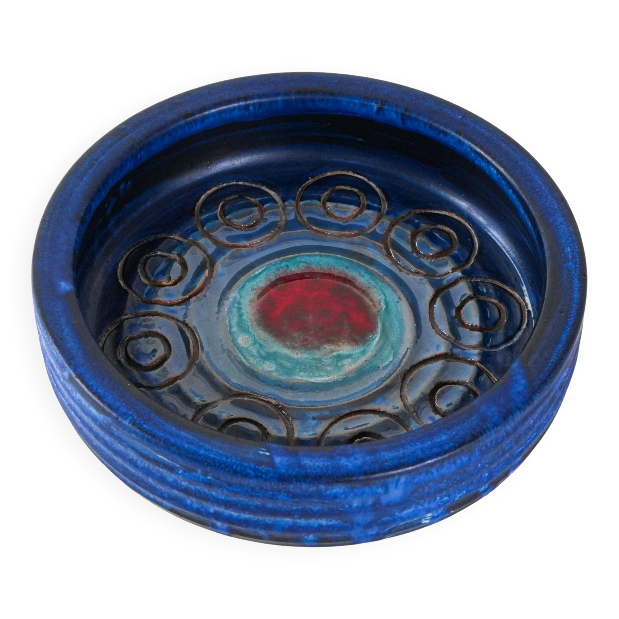 Ceramic bowl, Danish design, 1960s, made in Denmark