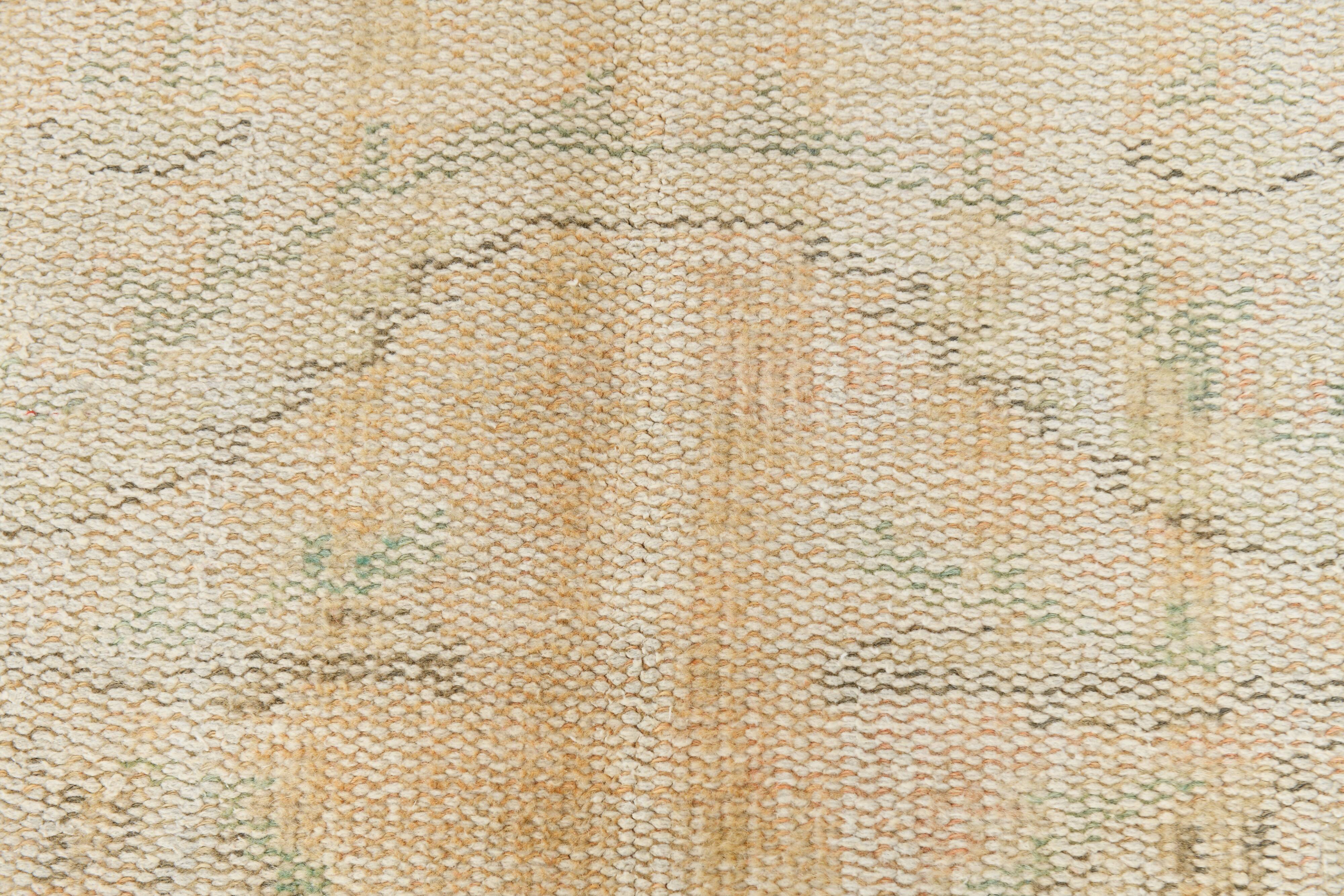 tapis vintage en laine beige, 5x8 tapis vintage turc, 150x240 cm tapis pastel