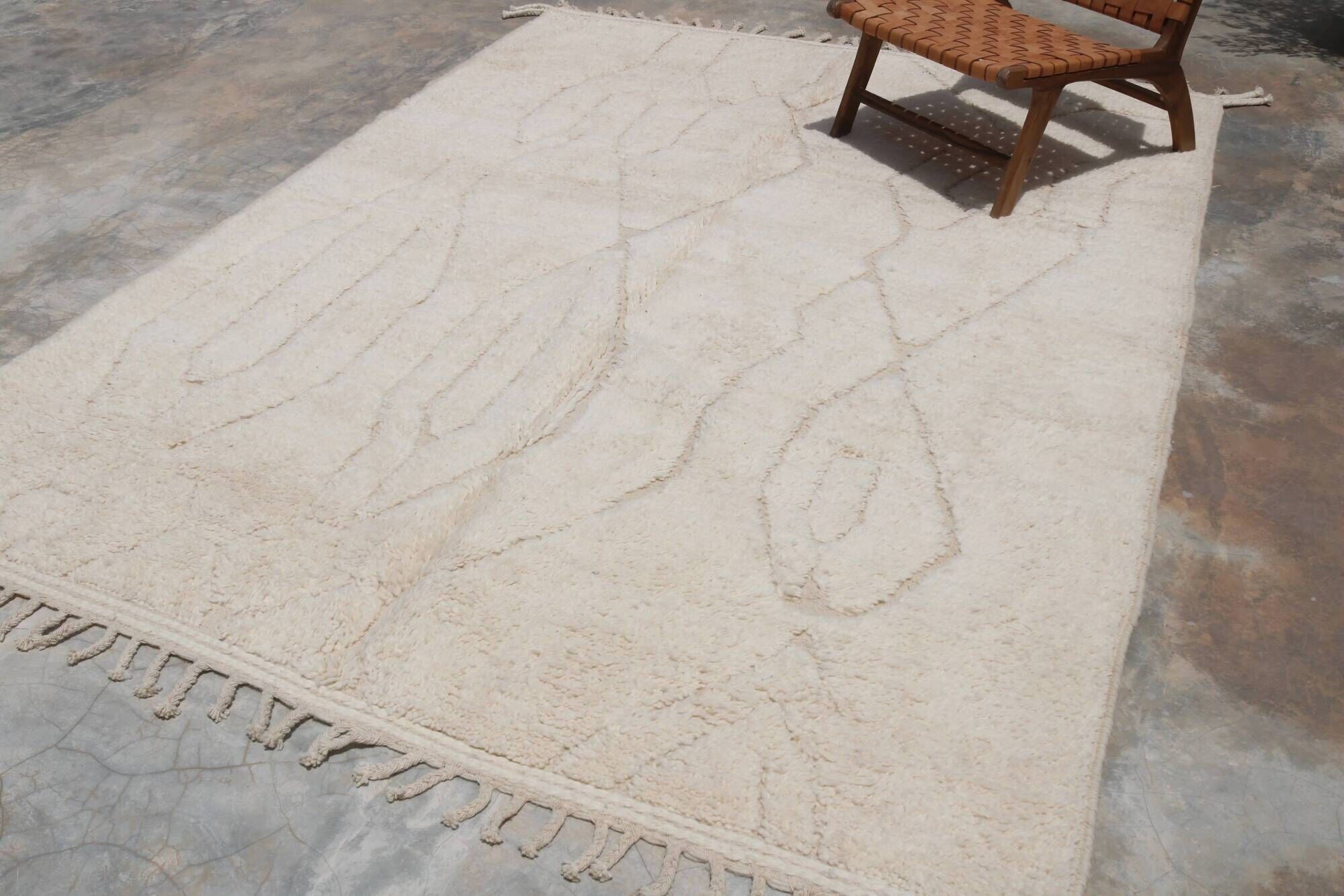 Large Beni Ouarain rug, 290 x 215 cm - G1034