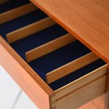 Teak sideboard with sliding door