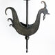 Applique sculpture fer forgé vintage 1950