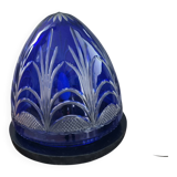St Louis crystal egg lamp