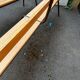 Pair of school benches