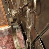 Massive wrought iron mirror  50x80cm
