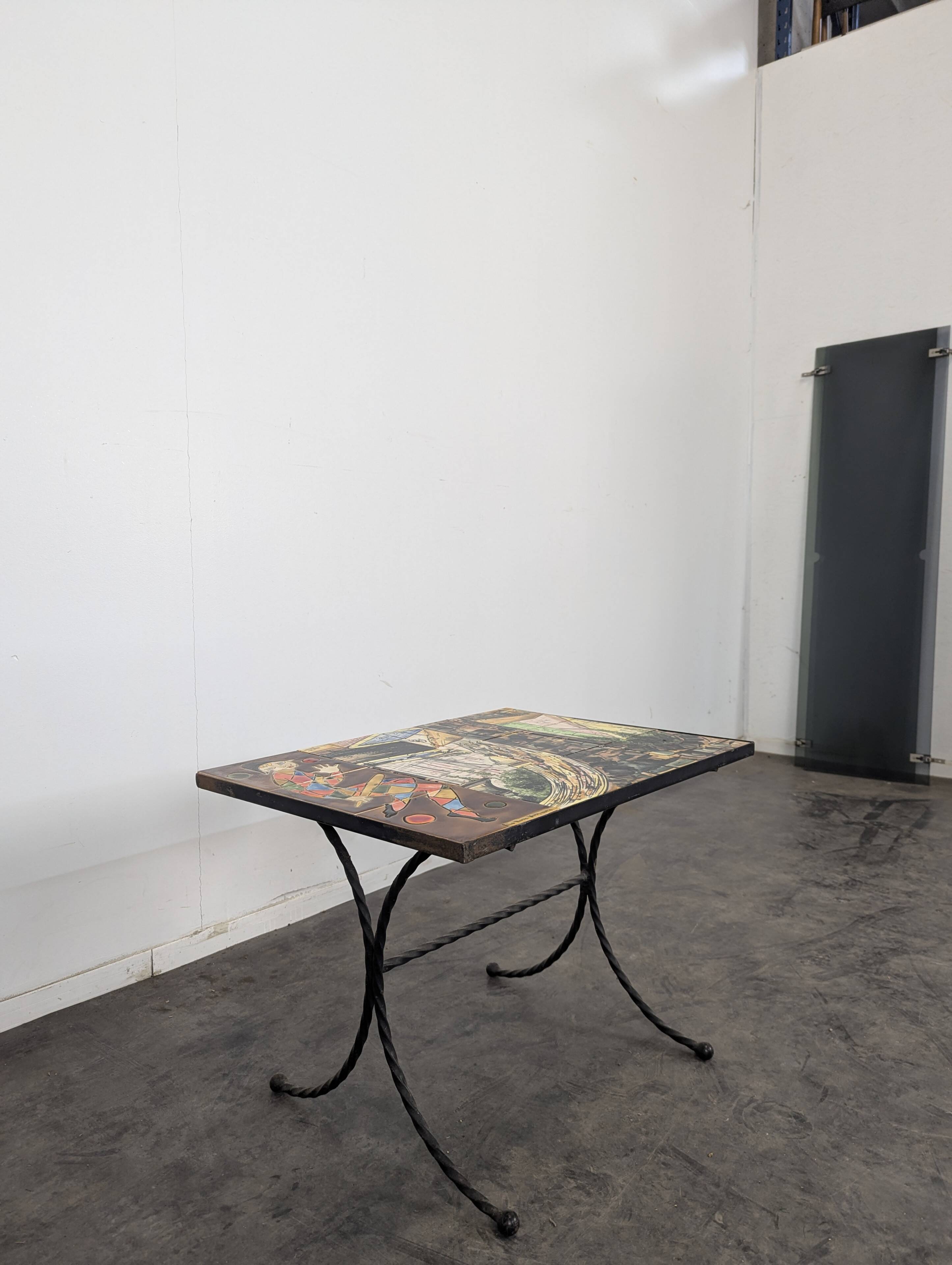 Arlequin coffee table Vallauris