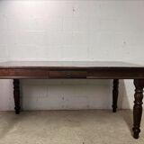 Vintage wooden farmhouse table