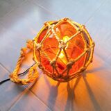 Floating fishing net lamp, diameter 20 cm.