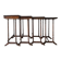 Tables gigognes Art nouveau en bois